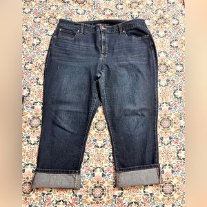 Jennifer Lopez crop jeans Sz 16